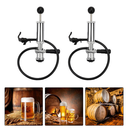 Beer Keg Taps Easy Installation Upgraded Beer Faucet for Holiday Table Party 8 Inch