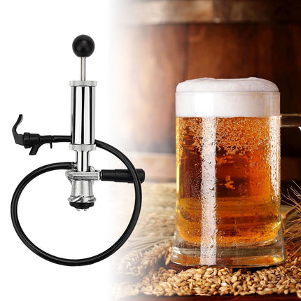 Beer Keg Taps Easy Installation Upgraded Beer Faucet for Holiday Table Party 8 Inch