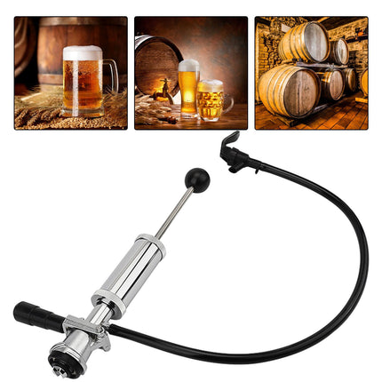 Beer Keg Taps Easy Installation Upgraded Beer Faucet for Holiday Table Party 8 Inch