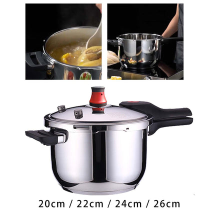 Pressure Cooker Quickly Cooking Cookware Family for Gas or Electric Outdoor