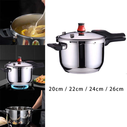 Pressure Cooker Quickly Cooking Cookware Family for Gas or Electric Outdoor