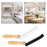 Window Track Cleaning Brush Window Groove Cleaning Brush for Kitchen Bathtub White