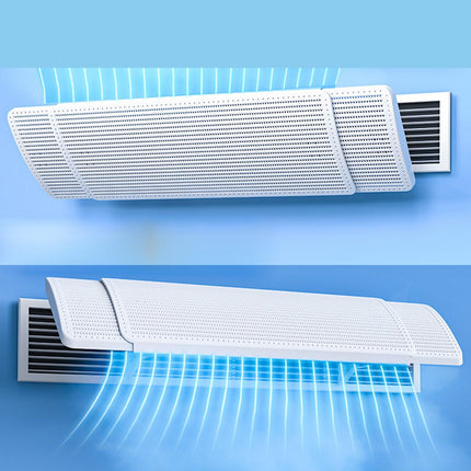 Central Air Conditioner Air Deflector Vent Deflector Adjustable 60cm to 98cm