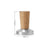 Stainless Steel Coffee Tamper Wooden Handle for Espresso Machine Bar Camping 58mm