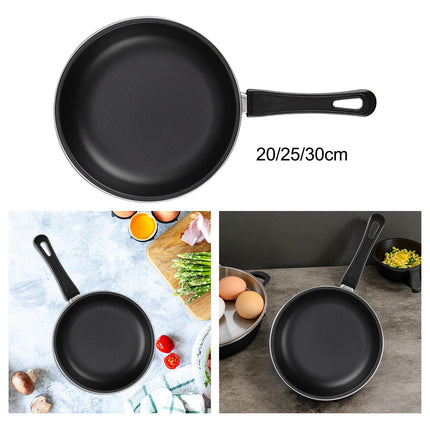 Griddle Pan Cooker Cookware Anti Scald Handle Omelet Pan for Picnic Home BBQ 20cm