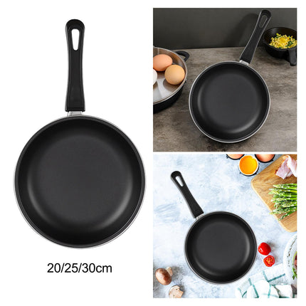 Griddle Pan Cooker Cookware Anti Scald Handle Omelet Pan for Picnic Home BBQ 20cm