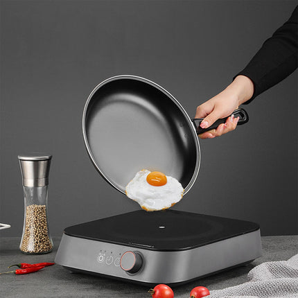 Griddle Pan Cooker Cookware Anti Scald Handle Omelet Pan for Picnic Home BBQ 20cm