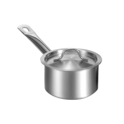 Induction Pot Soup Stainless Steel Cooking Pot for Hotel Kitchen Restaurants 1.3L