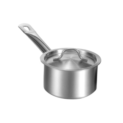 Induction Pot Soup Stainless Steel Cooking Pot for Hotel Kitchen Restaurants 1.3L