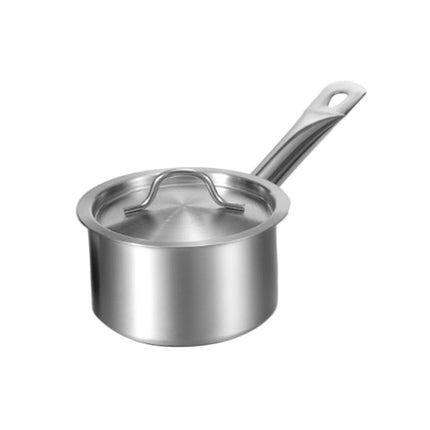 Induction Pot Soup Stainless Steel Cooking Pot for Hotel Kitchen Restaurants 1.3L