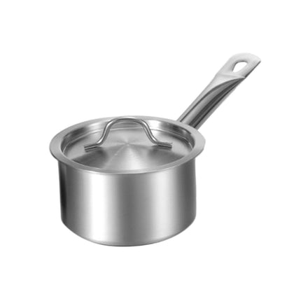 Induction Pot Soup Stainless Steel Cooking Pot for Hotel Kitchen Restaurants 1.3L