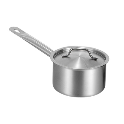 Induction Pot Soup Stainless Steel Cooking Pot for Hotel Kitchen Restaurants 1.9L