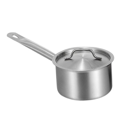 Induction Pot Soup Stainless Steel Cooking Pot for Hotel Kitchen Restaurants 1.9L