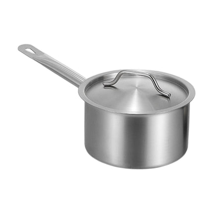 Induction Pot Soup Stainless Steel Cooking Pot for Hotel Kitchen Restaurants 3.7L