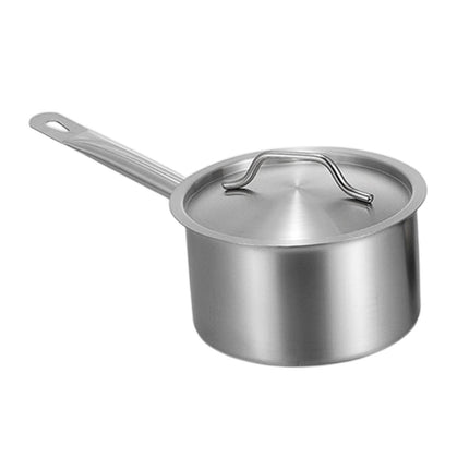 Induction Pot Soup Stainless Steel Cooking Pot for Hotel Kitchen Restaurants 3.7L