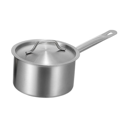 Induction Pot Soup Stainless Steel Cooking Pot for Hotel Kitchen Restaurants 3.7L