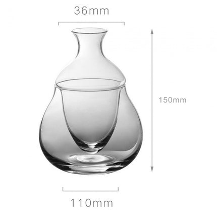 Decanter White Wine Decanter with Ice Pocket for Red Wine Party Home Flat