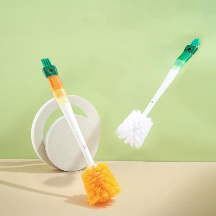 Water Bottle Cleaner Brush Washing Cup Brush for Vase Sports Bottle Tumblers green