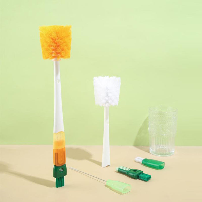 Water Bottle Cleaner Brush Washing Cup Brush for Vase Sports Bottle Tumblers green