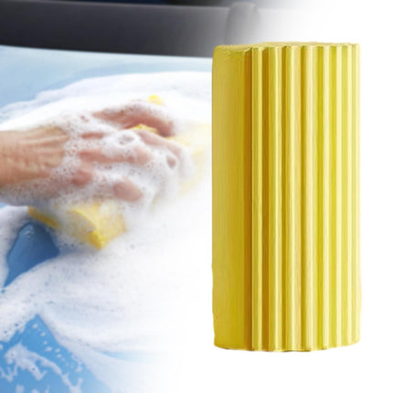 5 Pieces Damp Clean Duster Sponge Car Wash Sponge for Boats Furniture Trucks yellow