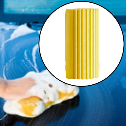 5 Pieces Damp Clean Duster Sponge Car Wash Sponge for Boats Furniture Trucks yellow