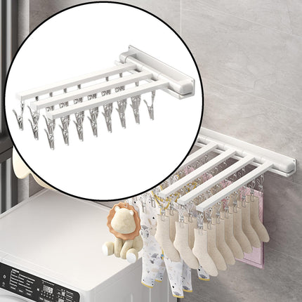 Sock Drying Hanger Rack Practical Underwear Hanging for Indoor Balcony Pants style F