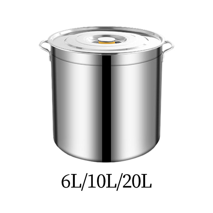 Stainless Steel Stockpot Tall Cooking Pot for Commercial Hotel Household