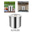 Stainless Steel Stockpot Tall Cooking Pot for Commercial Hotel Household