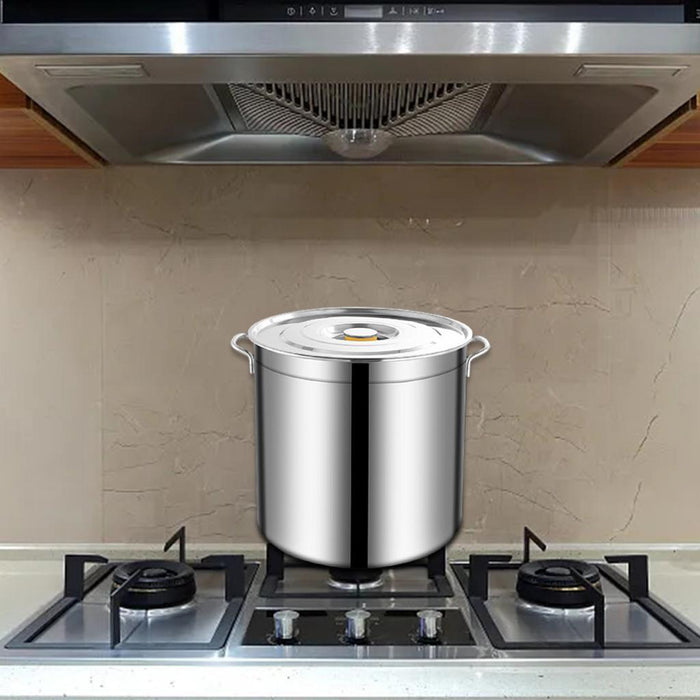 Stainless Steel Stockpot Tall Cooking Pot for Commercial Hotel Household