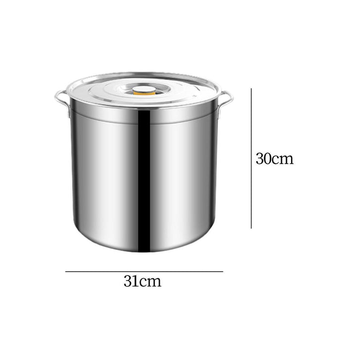 Stainless Steel Stockpot Tall Cooking Pot for Commercial Hotel Household