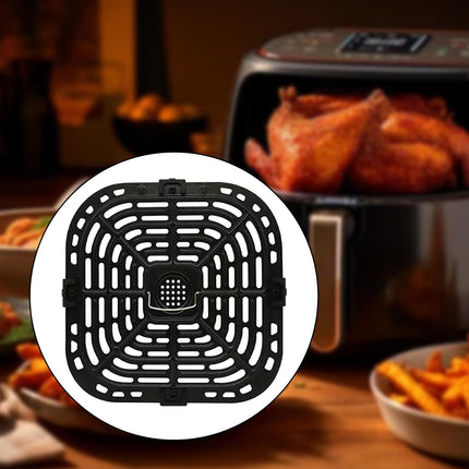 Air Fryer Grill Pan Convenient Cooking Durable Grilling Tray Fry Coating Pan Style B