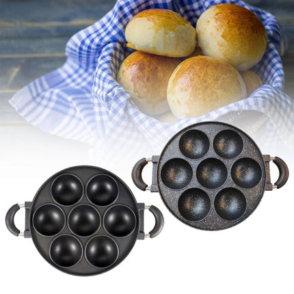 Muffin Pan Nonstick Durable with Handle Cupcake Pan for Bakery Party Kitchen Black