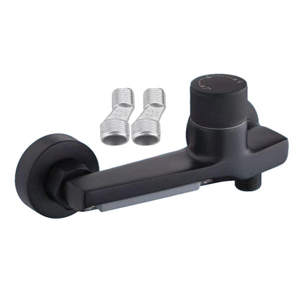 Bathroom Tub Faucet Universal Bathroom Fixtures Shower Diverter Shower Mixer Black