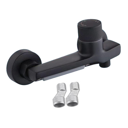 Bathroom Tub Faucet Universal Bathroom Fixtures Shower Diverter Shower Mixer Black