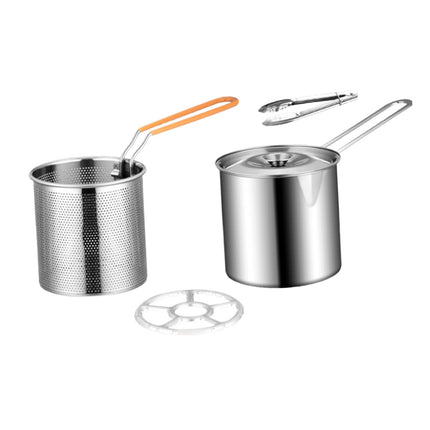 Deep Frying Pot with Lids Deep Fryers Frying Pot for Camping Home Restaurant with pot rack