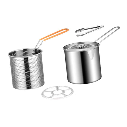 Deep Frying Pot with Lids Deep Fryers Frying Pot for Camping Home Restaurant with pot rack