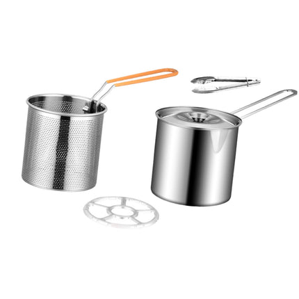 Deep Frying Pot with Lids Deep Fryers Frying Pot for Camping Home Restaurant with pot rack