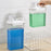 Washing Powder Containers Clear Reusable for Laundry Room Bathroom Countertop 1500ml