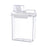 Washing Powder Containers Clear Reusable for Laundry Room Bathroom Countertop 2000ml