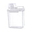 Washing Powder Containers Clear Reusable for Laundry Room Bathroom Countertop 2000ml