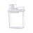 Washing Powder Containers Clear Reusable for Laundry Room Bathroom Countertop 2000ml