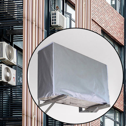 Air Conditioner Cover for Outside Units for All Season with Straps Dustproof 1.5P Above 86x35x60