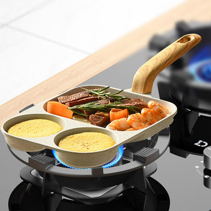 Nonstick Egg Frying Pan Pancake Pan Egg Cooker Pan for Cooking Baking Frying Compatiable for Gas