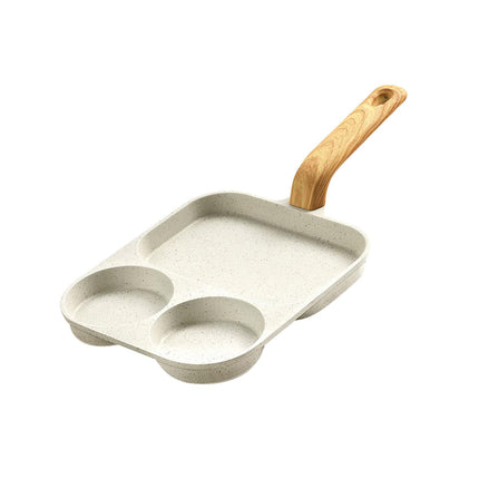 Nonstick Egg Frying Pan Pancake Pan Egg Cooker Pan for Cooking Baking Frying Universal