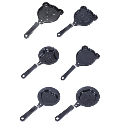 Breakfast Egg Frying Pan Small Breakfast Maker for Cooking Breakfast Kitchen Pig