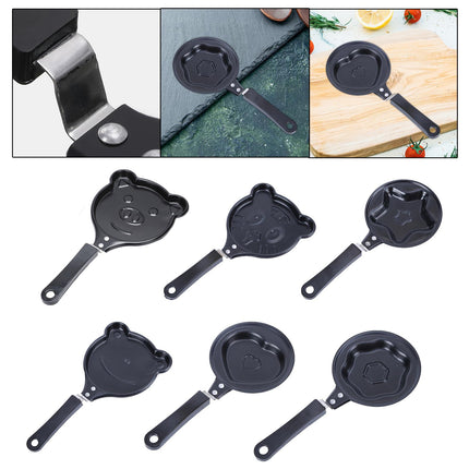 Breakfast Egg Frying Pan Small Breakfast Maker for Cooking Breakfast Kitchen Pig