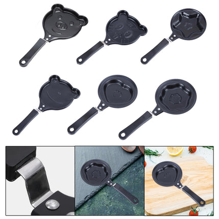 Breakfast Egg Frying Pan Small Breakfast Maker for Cooking Breakfast Kitchen Pig