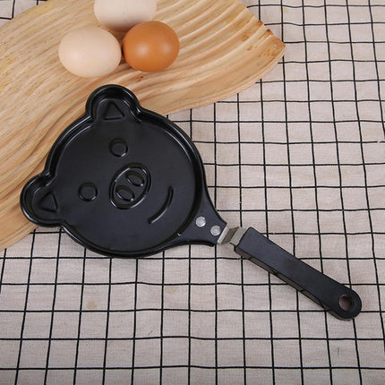 Breakfast Egg Frying Pan Small Breakfast Maker for Cooking Breakfast Kitchen Pig