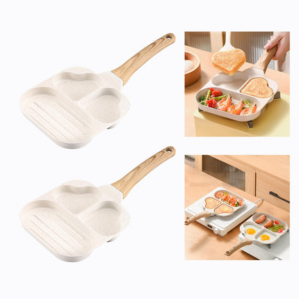 Nonstick Egg Frying Pan Egg Steak Pot Egg Frying Pan for Baking Steak Gas model