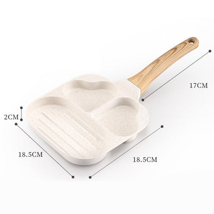 Nonstick Egg Frying Pan Egg Steak Pot Egg Frying Pan for Baking Steak Universal model